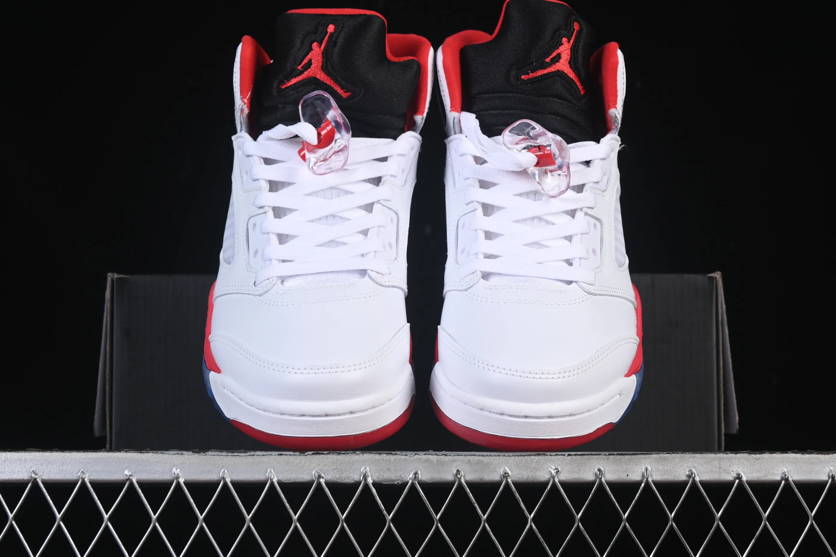 All categories Air Jordan Jordan series basketball shoes Air Jordan 5 Air Jordan 5 Retro "Fire Red Black Tongue" AJ5 Joe 5 Rukawa Maple Flame Red first layer basketball shoes HQ7978-101